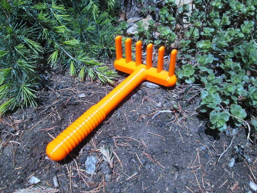 Cào tay làm vườn (Garden hand rake) - Image 2