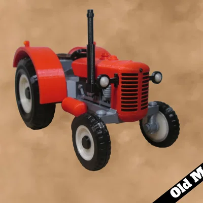 Tractor - Zetor 50 Super (Xe kéo Zetor 50 Super)