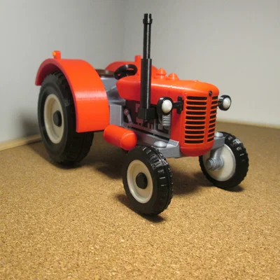 Tractor - Zetor 50 Super (Xe kéo Zetor 50 Super)