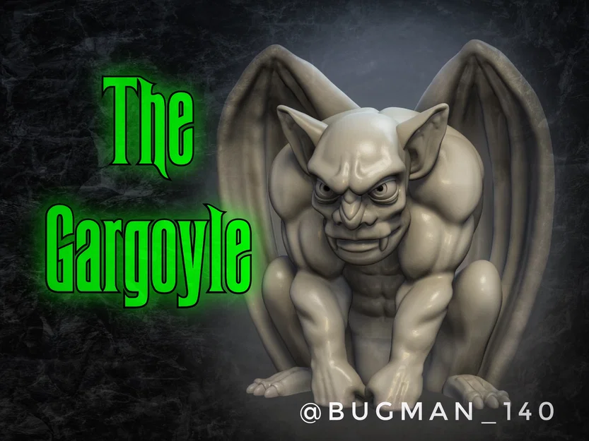 The Gargoyle – Tượng Gargoyle trang trí Halloween - Image 1