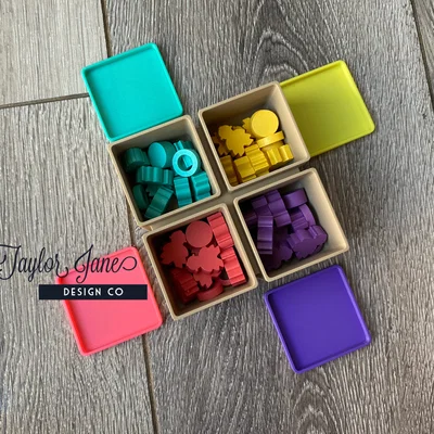 Insert/Organizer cho Cities Board Game (Cities Board Game Insert)