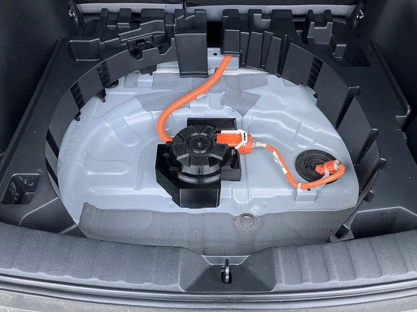 Plate gắn bánh sơ-cua cho Toyota Corolla Cross Hybrid (Spare Tire Mount Plate) - Image 5