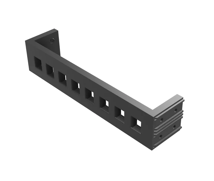 ESRack - Module - 8 Keystone (Module 8 khe Keystone) - Image 1