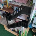 Cầu thang 3D cho nhà búp bê Playmobil 71607 Wohnhaus - Thumbnail 2