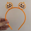 Bờm tóc bí ngô (Halloween pumpkin hairband) in 3D - Thumbnail 1