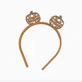 Bờm tóc bí ngô (Halloween pumpkin hairband) in 3D - Thumbnail 2