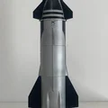 Starship SpaceX (tỷ lệ 1/100, cao 50cm) – bản đang hoàn thiện - Thumbnail 1