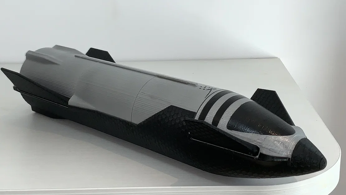 Starship SpaceX (tỷ lệ 1/100, cao 50cm) – bản đang hoàn thiện - Image 2