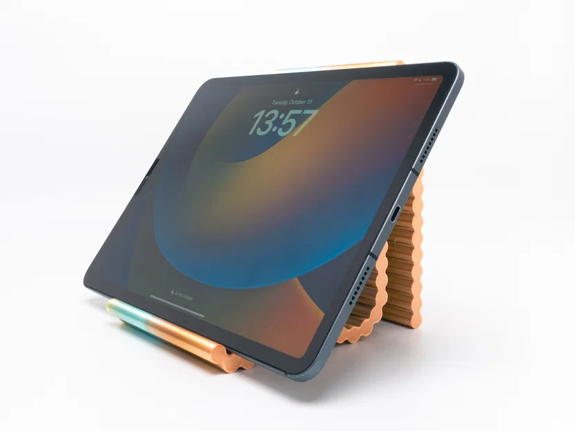 Giá đỡ Tablet và điện thoại đa năng với thiết kế gợn sóng - Image 1