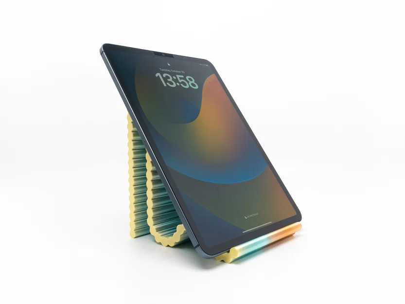 Giá đỡ Tablet và điện thoại đa năng với thiết kế gợn sóng - Image 2