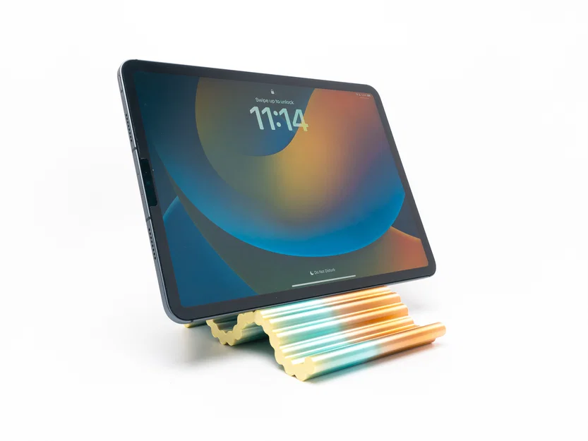 Giá đỡ Tablet và điện thoại đa năng với thiết kế gợn sóng - Image 3