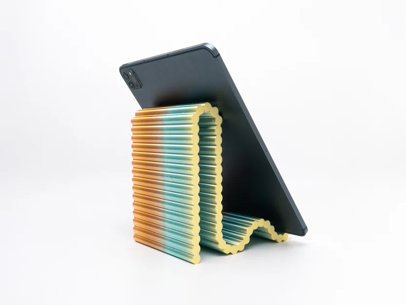 Giá đỡ Tablet và điện thoại đa năng với thiết kế gợn sóng - Image 4