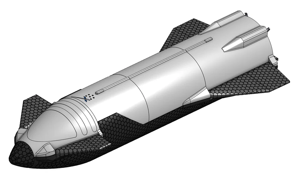 Starship SpaceX (tỷ lệ 1/100, cao 50cm) – bản đang hoàn thiện - Image 14