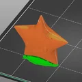 Ngôi sao trang trí Giáng sinh 3D đáng yêu làm móc khóa tiện lợi - Thumbnail 5