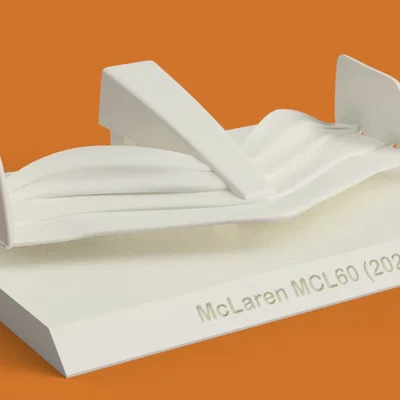 Mô hình cánh trước xe F1 McLaren MCL60 (2023) - File in 3D chi tiết