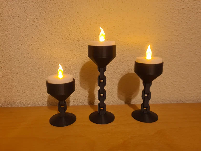 Chân nến dạng dây xích (không cần supports) - Image 3