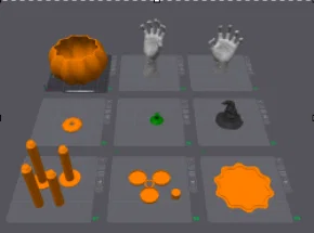 (Scary) Pumpkin Bowl V2 – Tô bí ngô rùng rợn phiên bản 2 - Image 2