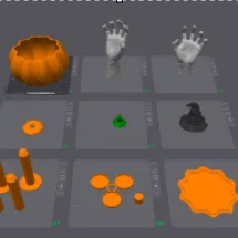 (Scary) Pumpkin Bowl V2 – Tô bí ngô rùng rợn phiên bản 2