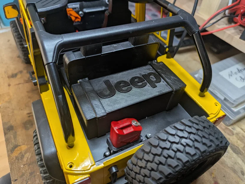 Hộp pin scale cho RC Crawler 1/10 – Nhiều thiết kế & logo hãng - Image 21