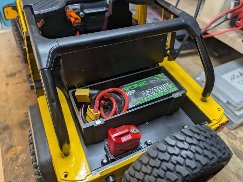Hộp pin scale cho RC Crawler 1/10 – Nhiều thiết kế & logo hãng - Image 22