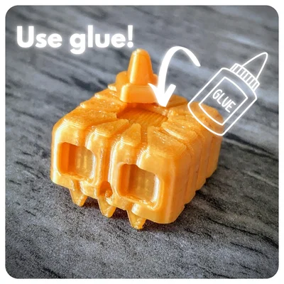 Đồ chơi fidget Pumpkin dùng Key Switch
