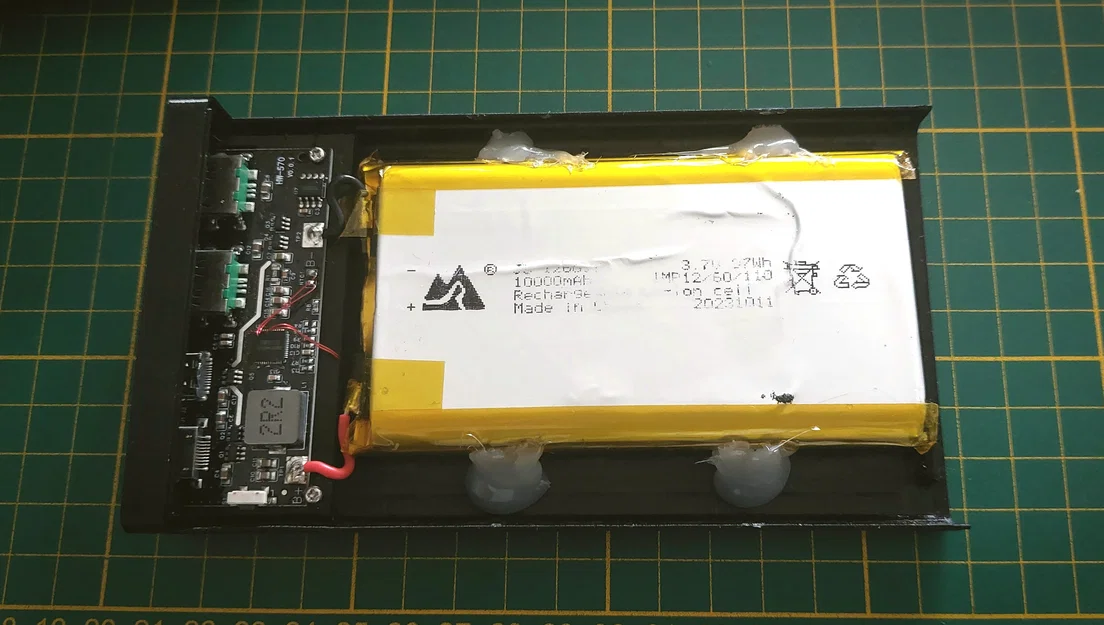 Vỏ sạc dự phòng DIY cho pin Li-po hình chữ nhật (Powerbank case) - Image 2