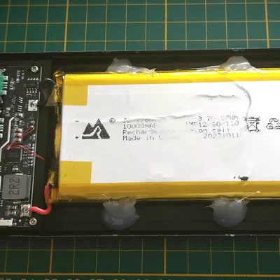 Vỏ sạc dự phòng DIY cho pin Li-po hình chữ nhật (Powerbank case)