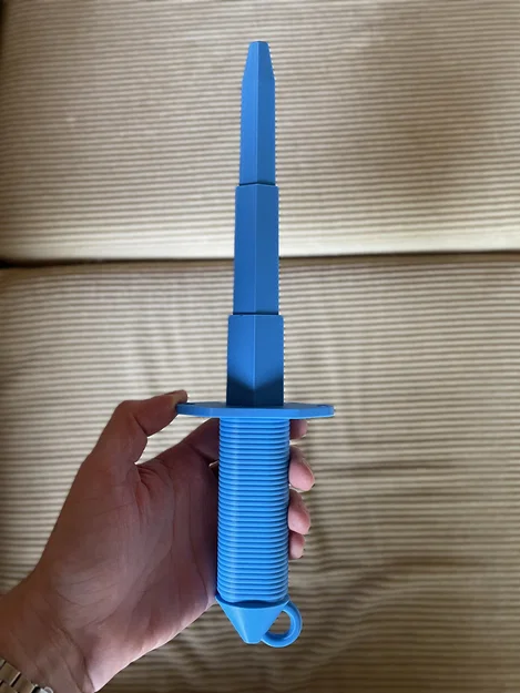 Mô hình dao xếp gọn (Collapsing Simple Dagger) in 3D đơn giản - Image 7