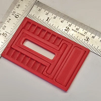 Print-in-Place: Giá đỡ điện thoại cỡ thẻ tín dụng (Credit Card Size)