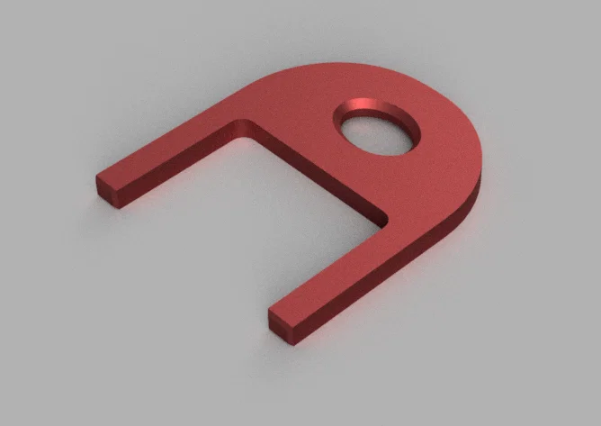 Chìa khóa in 3D mở hộp đựng khăn giấy (Paper Towel Dispenser Key) - Image 1