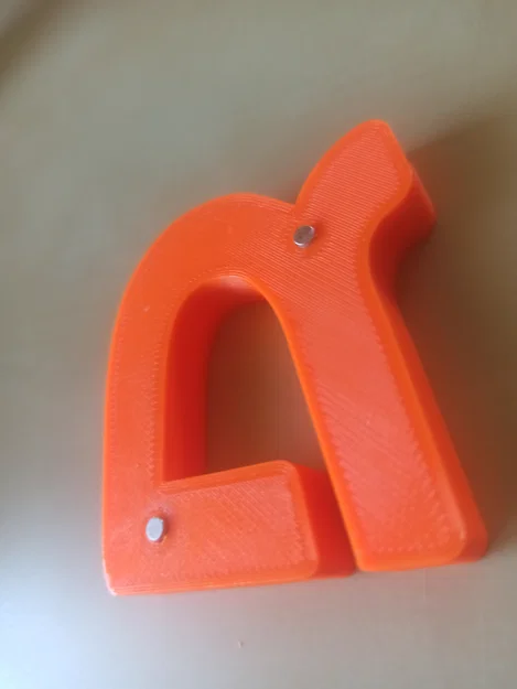Bộ chữ cái Hebrew Aleph Bet (אלף בית) – Alphabet nam châm - Image 2