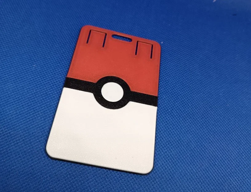 Khay đựng thẻ ID/badge Pokémon (chuẩn CR80 86×54 mm) - Image 4