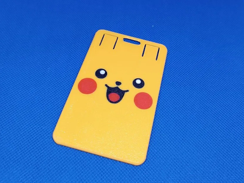 Khay đựng thẻ ID/badge Pokémon (chuẩn CR80 86×54 mm) - Image 5