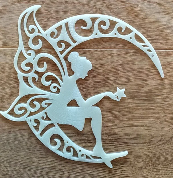 Mô hình in 3D Nàng tiên trên mặt trăng đầy mê hoặc - Image 1