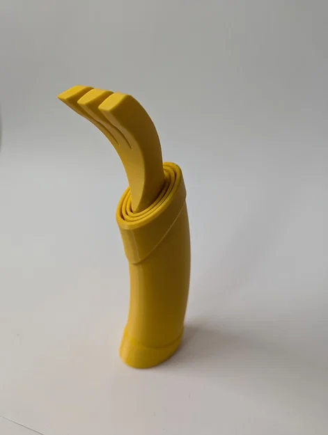 Cây Gãi Lưng Cong Gập Gọn Công Thái Học (Curved Collapsible Ergonomic Scratcher) - Image 2