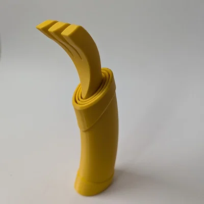 Cây Gãi Lưng Cong Gập Gọn Công Thái Học (Curved Collapsible Ergonomic Scratcher)