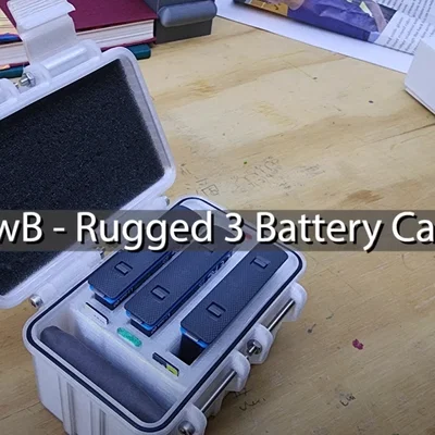 Hộp đựng pin và thẻ nhớ Insta360 X3 - In 3D bền bỉ tiện lợi