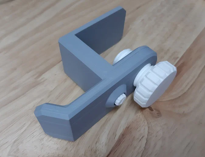 Móc treo tai nghe đảo chiều kẹp bàn (Reversible headphones holder) - Image 3