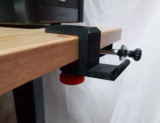 Móc treo tai nghe đảo chiều kẹp bàn (Reversible headphones holder) - Image 5