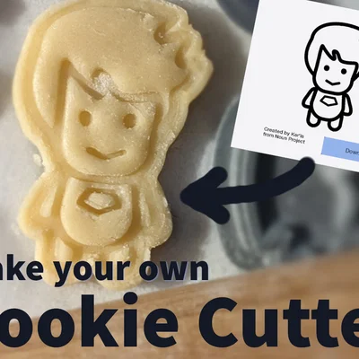 Tự làm Cookie Cutter của bạn (Make your own Cookie Cutter)