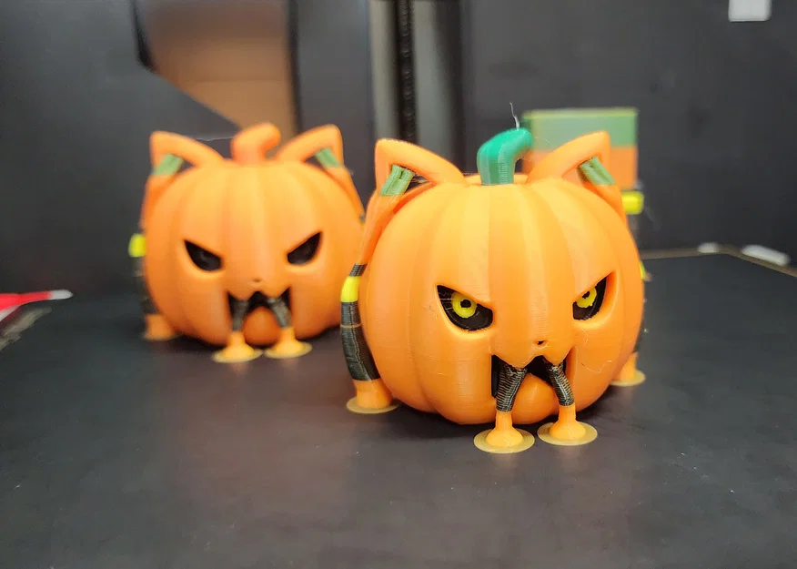 Cat-O-Lantern 1–4 màu (AMS/MMU) - Image 3