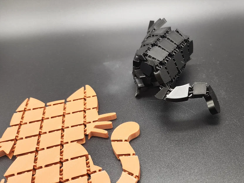 Mèo - Vải Halloween Dẻo (Print-in-Place) - Image 3