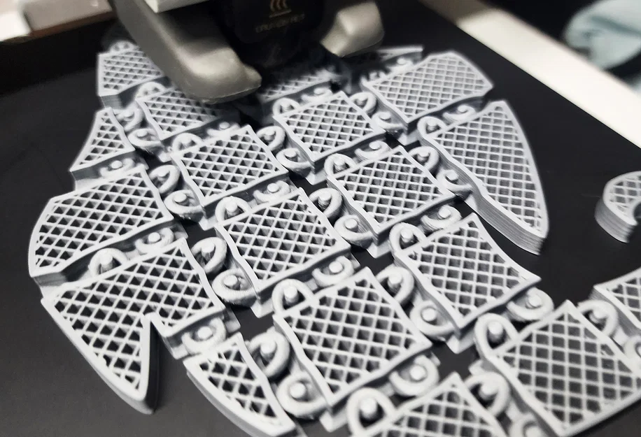 Skull - Flexible Halloween Fabrics (Vải dẻo Halloween dạng print-in-place) - Image 7