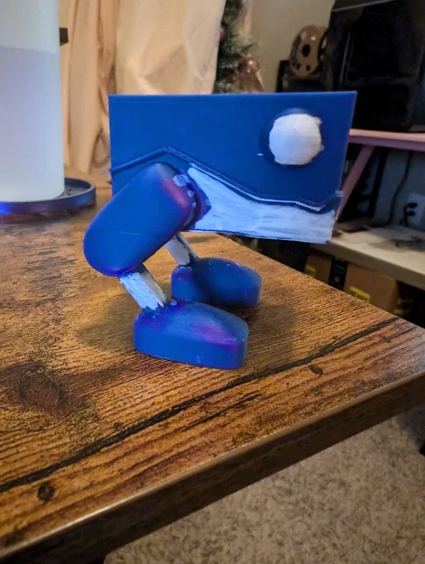 Mô hình chú Robot Geometry Dash 3D cực chất để bàn - Image 1