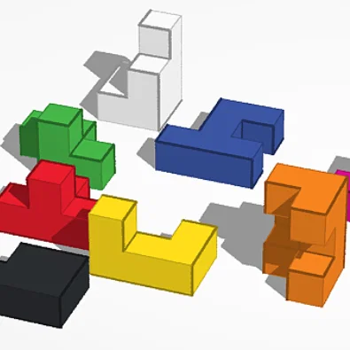 Mô hình đồ chơi xếp hình 3D thông minh (Puzzle)