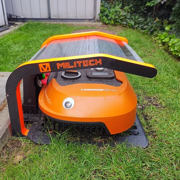 Worx Landroid M Garage Mk2 – Nhà Che Robot Cắt Cỏ - Image 4