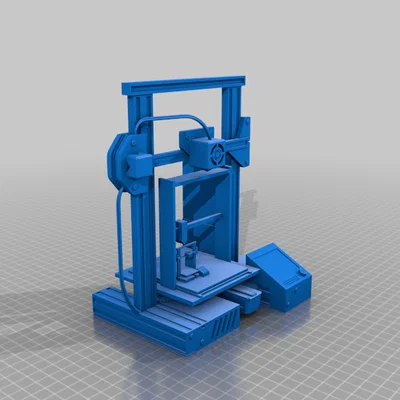 Mô hình trang trí máy in 3D thu nhỏ độc đáo cho bàn làm việc