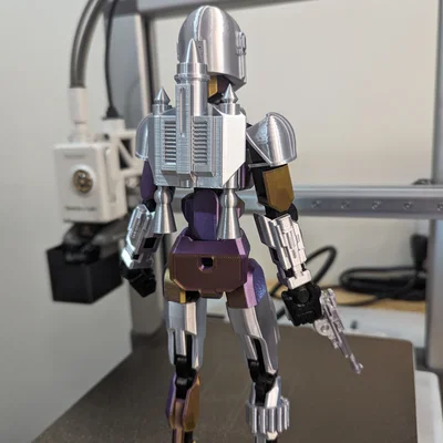 Bộ Giáp Mando 13 Cho Mô Hình Dummy 13 (Tỉ Lệ 200%)