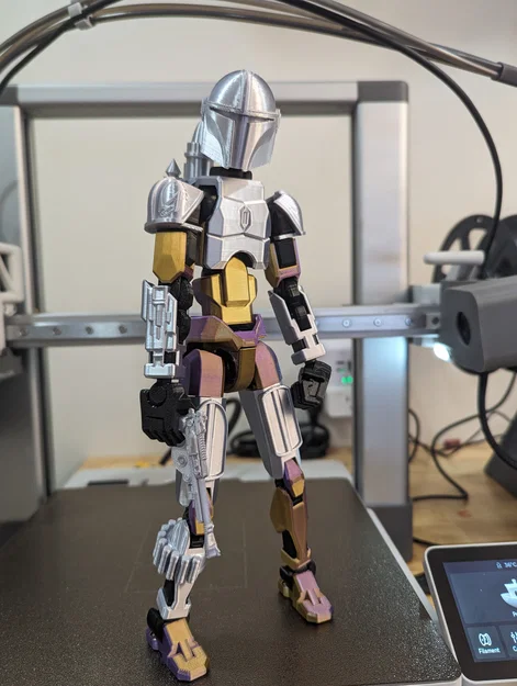 Bộ Giáp Mando 13 Cho Mô Hình Dummy 13 (Tỉ Lệ 200%) - Image 4