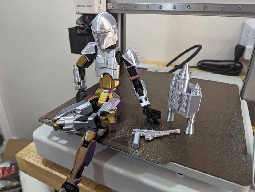 Bộ Giáp Mando 13 Cho Mô Hình Dummy 13 (Tỉ Lệ 200%) - Image 5